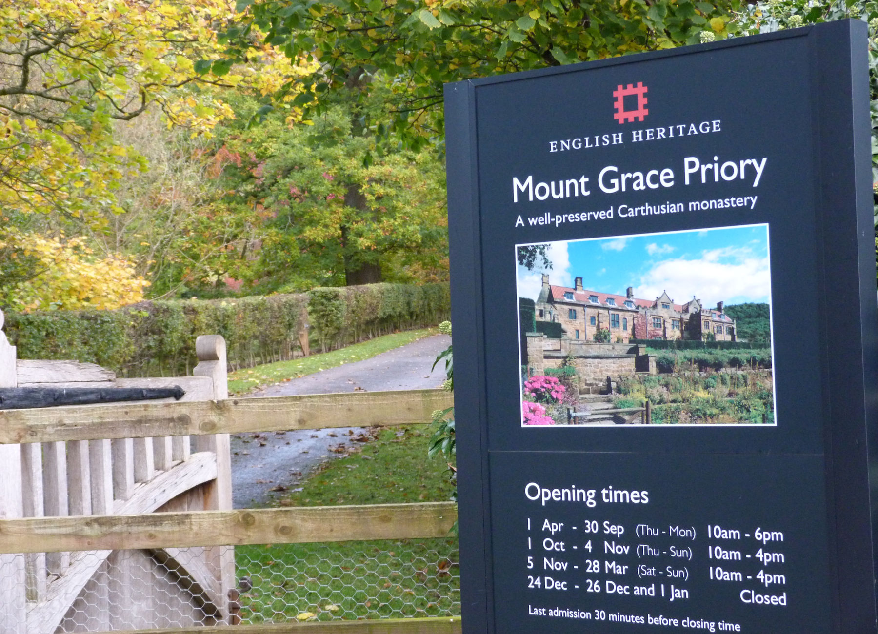 Mount Grace Priory - English Heritage
