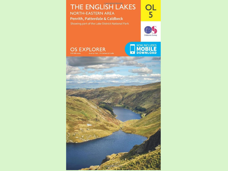 The English Lakes North-Eastern Area OS Explorer Patterdale & Caldbeck Penrith