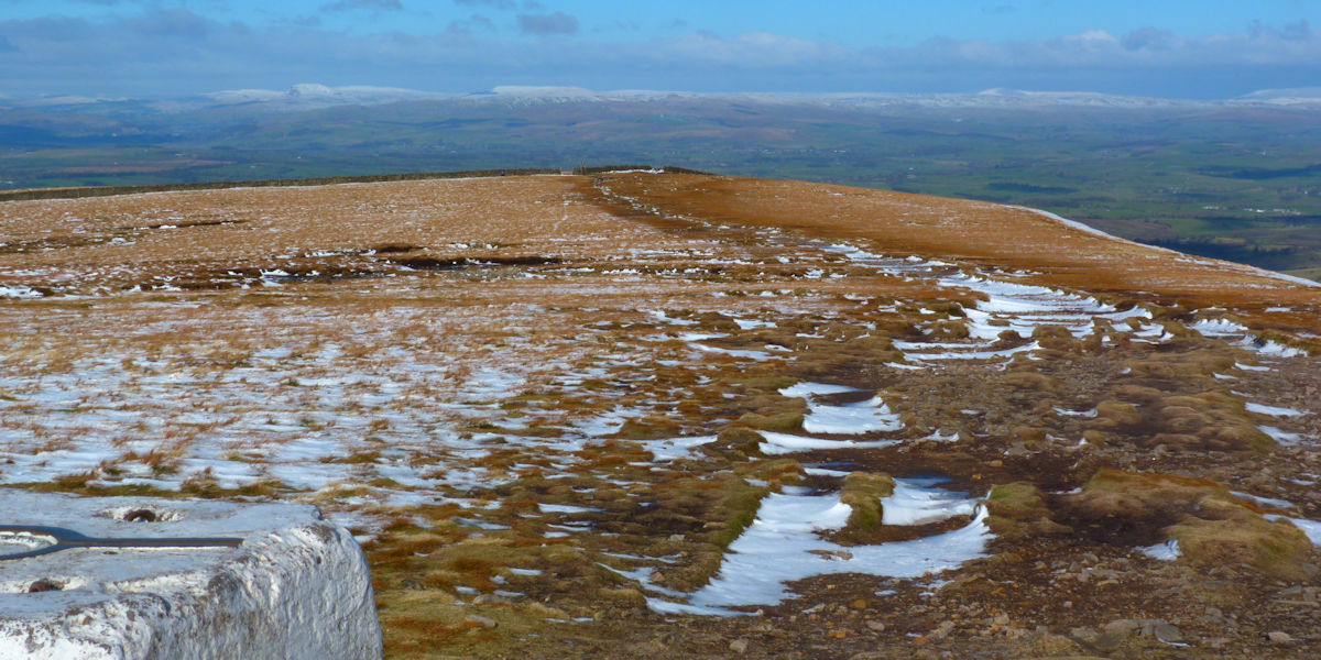 Looking east from Pendle Hill