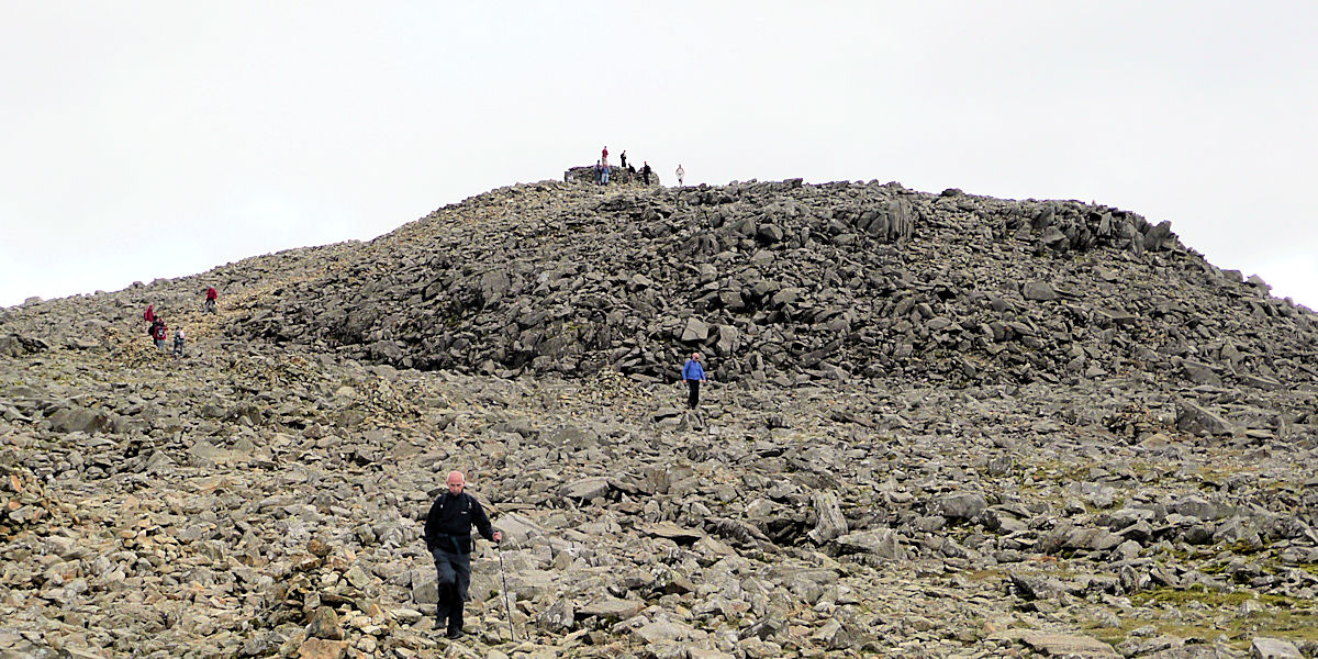 Summit area, Scafell Pike