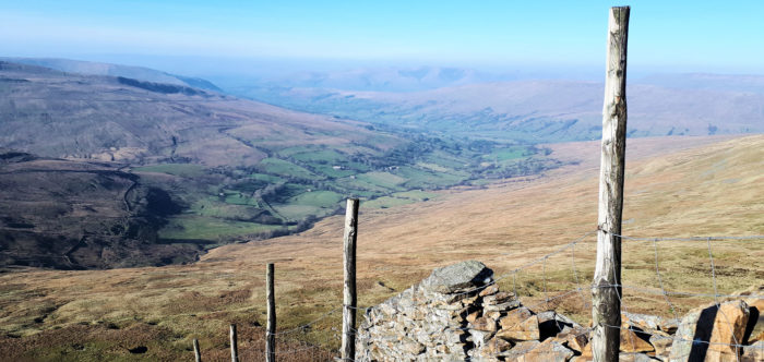 Deepdale and Dentdale from Whernside